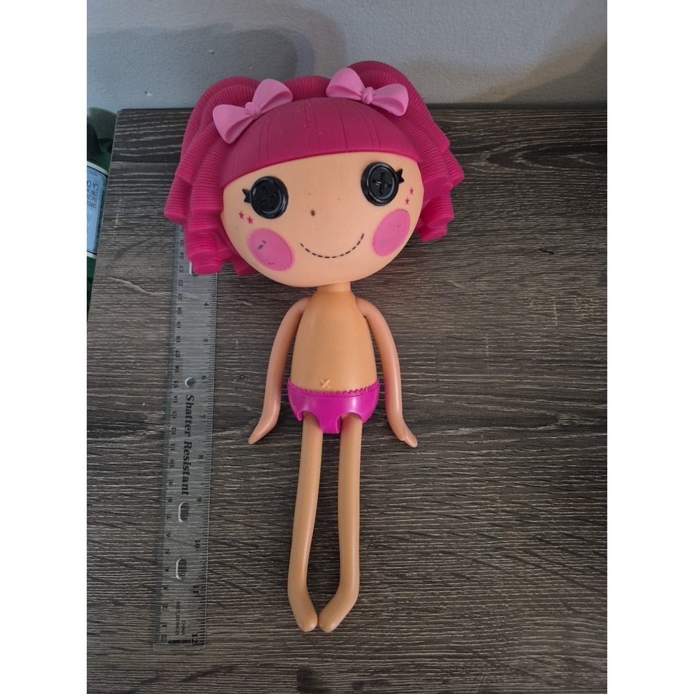 Lalaloopsy Tippy Tumblelina Doll 12" Pink‎ Hair 2009 MGA